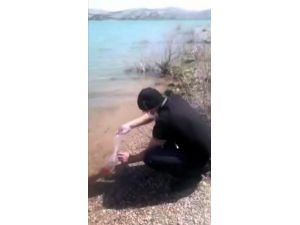 Göle Balık Bırakırken Yakalanan Abd’li Serbest Bırakıldı