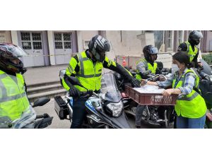 Türkiye’nin En Kalabalık Gönüllü Motorize Ekibi Çankaya’da Yaşlıları Yalnız Bırakmadı
