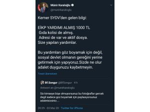 Yardım almadığını iddia eden vatandaşa Vali’den belgeli cevap