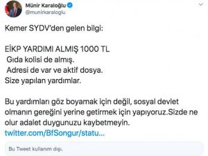 Belgeli cevap hesap kapattırdı