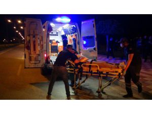 Doğum günü dönüşü araç şarampole uçtu: 1 yaralı