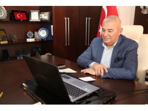 Şahin, Litvan Büyükelçiyle telekonferans üzerinden görüştü