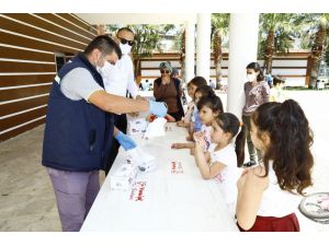 Manavgat Belediyesi çocukları unutmadı