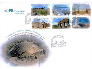 PTT’den Patara Yılı’na özel posta pulları