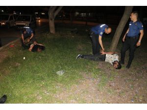 Polisten Kaçarken Ekip Aracına Çarptı Ardından Kaza Yapıp Yakalandı