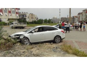17 yaşındaki ehliyetsiz sürücü yaptığı kazanın ardından kaçtı