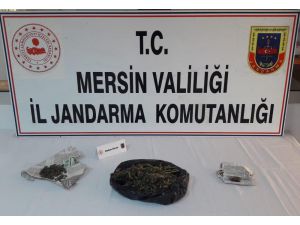 Tarsus’ta 250 Gram Esrar Ele Geçirildi