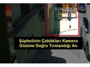 Güvenlik Kamerası Hırsızı Yakalandı