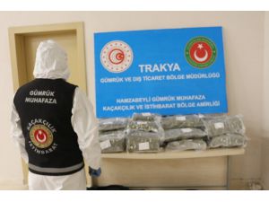 Hamzabeyli Gümrük Kapısı’nda İki Valiz Dolusu Uyuşturucu Yakalandı