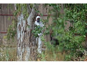 Cesedini elbisesinden teşhis etti, feryatları yürekleri yaktı