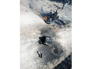Msb:"resulayn’da Masum Sivillerin Olduğu Bölgeye Bomba Yüklü Motosikletiyle Sızmaya Çalışan Pkk/ypg’li Bir Terörist, Yol Kontrol Noktasında Yapılan Müdahale İle Bölgeden Kaçmış Ve Bu Esnada Bombanın İnfilak Etmesi Üzeri