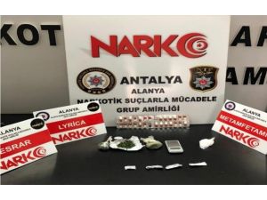 Alanya’da uyuşturucu operasyonu