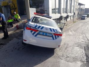 Polis Aracı İle Otomobil Çarpıştı, 2’si Polis 5 Kişi Yaralandı