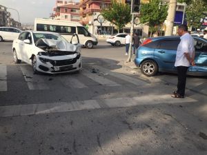 Sincan’da Trafik Kazası:1 Yaralı