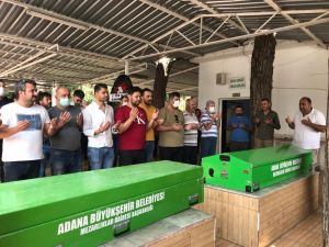 Kaza Kurbanı Çift Son Yolculuklarına Uğurlandı