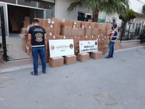 Mersin’de 10 Milyon Liralık Kaçakçılık Operasyonu