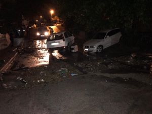 Ankara’da Sağanak Yağış Sele Neden Oldu
