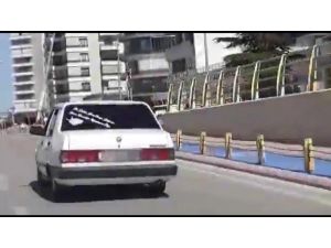 Drift Yapıp Polisten Kaçtı, 7 Bin 534 Lira Ceza Yedi