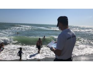 Hatay’da Rip Akıntısı Uyarısı