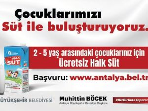 Halk Süt için başvurular başlıyor