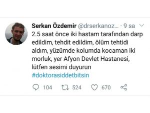 Korona Virüs Şüphesiyle Hastaneye Getirilen 2 Kişi, 4 Doktoru Darp Etti