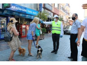 Tarihi Kaleiçi’ne ateş ölçümü yapılmadan giriş yok