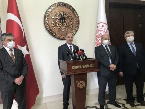 Konya Valisi Özkan Göreve Başladı