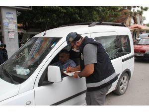 Polis Maske Denetimi Yaptı, Uymayanlara Ceza Kesildi