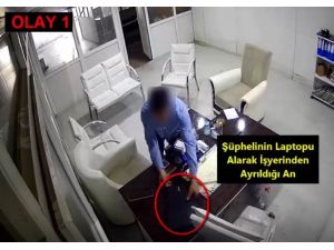 İş Yerlerinden Dizüstü Bilgisayar Çalan Şüpheliler Yakalandı