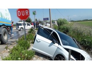 Antalya’da trafik kazası: 2 yaralı