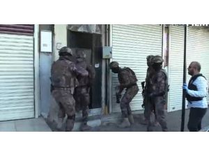 5 Mahallede 13 Adrese Eş Zamanlı Uyuşturucu Operasyonu