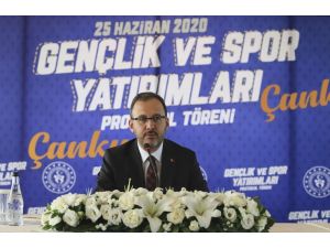 Gençlik Ve Spor Bakanlığı’ndan Çankırı’ya 32 Milyon Tl’lik Yatırım