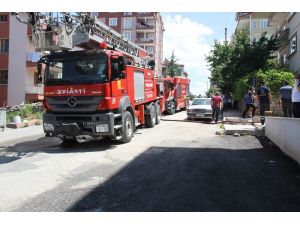 Konya’da Bir Evde Çıkan Yangın Paniğe Neden Oldu