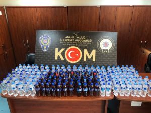 Adana’da 230 Bin Liralık Kaçak İçki Ve Cinsel Ürün Ele Geçirildi