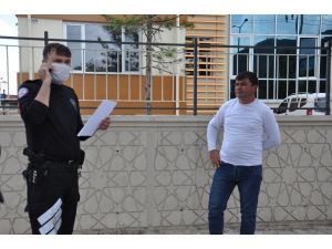 Afyonkarahisar’da Polis Sokakta ‘Korona’ Denetimi Yaptı