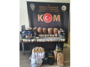 Antalya’da polisten kaçak tütün baskını