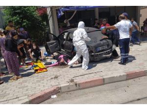 Ambulans İle Otomobil Çarpıştı: 2 Yaralı