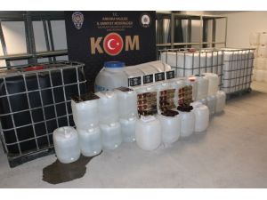 Başkent’te Kaçak İçki Operasyonu