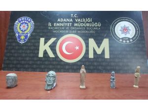 Adana’da Tarihi Eser Operasyonu