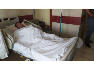 Ak Partili Belediye Başkanını Taşıyan Makam Aracı Şarampole Devrildi