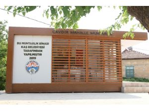 Kaş Belediyesi’nden Muhtarlık Ofisleri