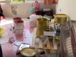 Evi Kaçak Nargile İmalathanesine Çevirdiler Polisten Kaçamadılar