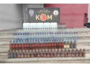 Adana’da 100 Bin Lira Değerinde Kaçak İçki Ele Geçirildi