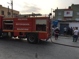 İş Yerindeki Yangın Korkuttu