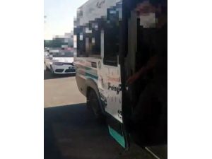 Konya’da Trafik Denetiminde Minibüsten 26 Kişi Çıktı