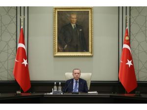Milli Güvenlik Kurulu, Cumhurbaşkanı Recep Tayyip Erdoğan Başkanlığında Beştepe’de Toplandı.