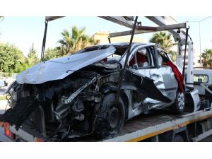 Mersin’de Özel Harekat Polisleri Kaza Yaptı: 4 Yaralı