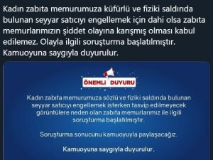 Kadın zabıtaya küfür ve fiziki saldırı iddiası dayakla bitti