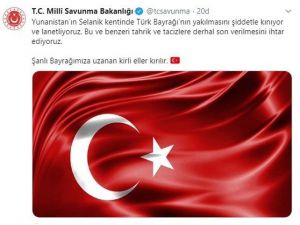 Msb’den Yunanistan’a Kınama