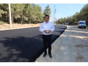 Tütüncü, Duacı’daki yol çalışmasını inceledi